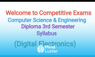 Learn Digital Electronics Syllabus of Diploma CSE 3rd Sem - Mind Luster