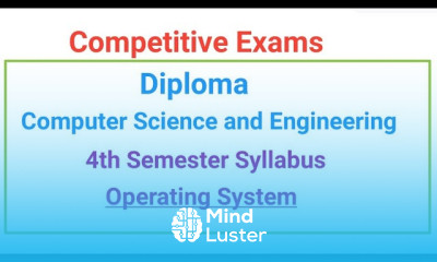 Operating System Syllabus 4th Semester Diploma CSE