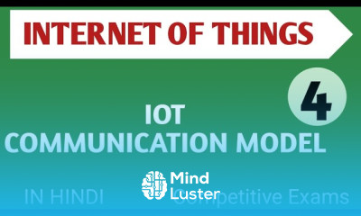 Lec 1 4 IOT Communication Model in Hindi