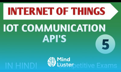 Lec 1 5 IOT Communication API s in Hindi