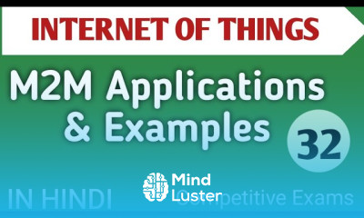 Lec 5 2 M2M Applications Examples in IOT in Hindi