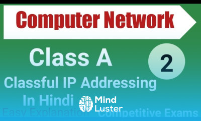 Class A classful IP Addressing in Computer Network in hindi