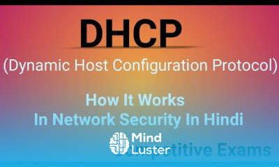 DHCP in Hindi Advantage how it works
