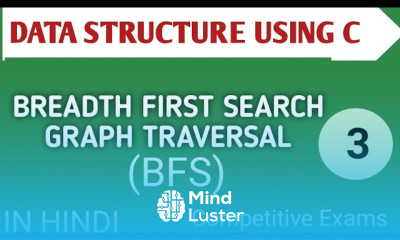 Breadth First Search BFS Graph Traversal in Data Structure in Hindi