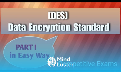 DES Data Encryption Standard Part 1 in Network Security in Hindi