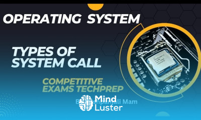 Lec 1 6 Types of System Call in Operating System in Hindi