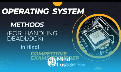 Lec 3 2 Methods for handling deadlock in Operating System in Hindi