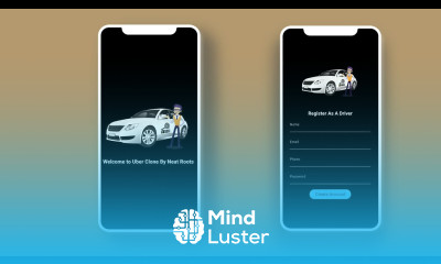 Uber Clone App 04 Register UI in Flutter Complete Uber Clone App Using Flutter in Hindi