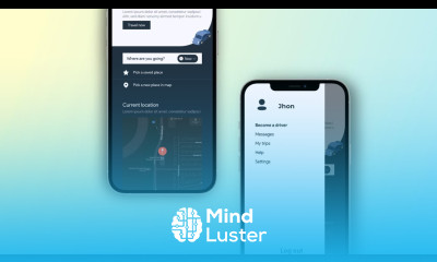 Uber Clone App 05 Driver App UI Complete Uber Clone App Using Flutter in Hindi