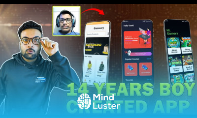 14 Years Old Creating Apps like a Pro Batch  4 Student