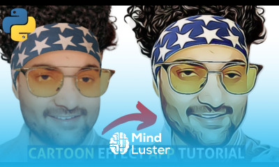 Turn Photo into Cartoon Effect Python Open CV in Hindi