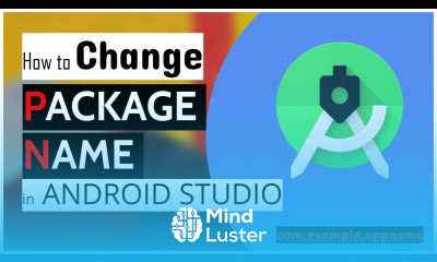 Android Studio Tutorial How to change package name of Project