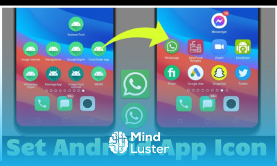 How to Change Android App Launcher Icon How to add logo in android studio