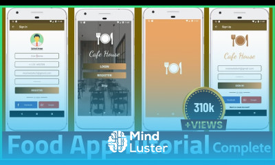 Android app Development Tutorial in Hindi Responsive Food App tutorial