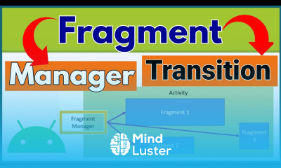 Fragment Manager Fragment Transition Fragment Tutorial in Android 4