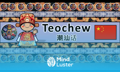 The Sound of the Modern Teochew language dialect Numbers Greetings Words Story