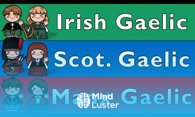GOIDELIC IRISH SCOTTISH GAELIC MANX
