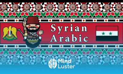 The Sound of the Syrian Arabic dialect Numbers Greetings Phrases Story