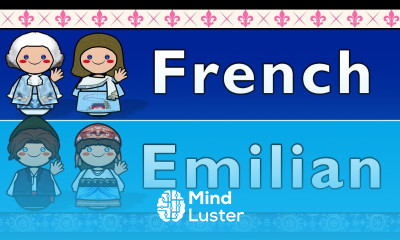 Learn ROMANCE FRENCH EMILIAN - Mind Luster