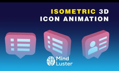 Isometric After Effects Tutorial Flat 3D Icon Animation 01