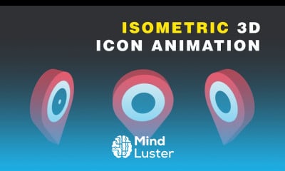 Isometric After Effects Tutorial Flat 3D Icon Animation 02
