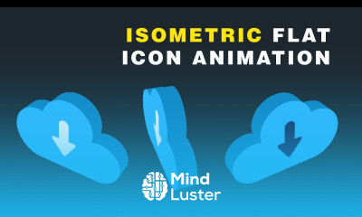 Isometric After Effects Tutorial Flat 3D Icon Animation 04