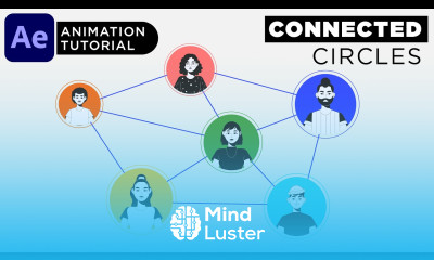 How to Animate Connected Circles Dynamically in After Effects Tutorial