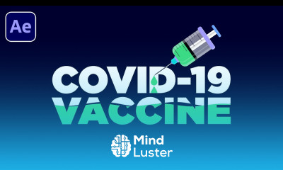Kinetic typography COVID 19 Vaccine Text Animation in After Effect Tutorial