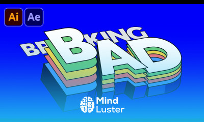 Breaking Bad Isometric Typography Text Animation in After Effects Tutorial 100 No Plugins