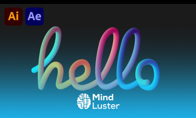 Gradient Stroke Typography Animation in After Effects Tutorial 100 No Plugins