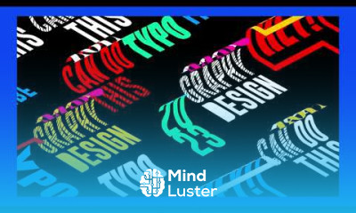 Rolling Typography Text Animation in Cinema 4D Lite After Effects Tutorial