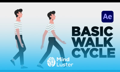 Easy 2D Character Walk cycle Animation After Effects NO PLUGINS