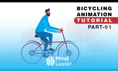 Character Cycling Bicycle Animation After Effects Tutorial Part 01 of Part 02