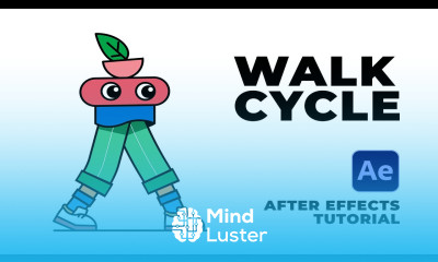 Character Walk Cycle After Effects Tutorial 100 NO PLUGINS