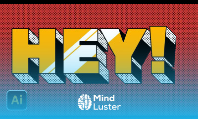 Flat 3D Text Illustration Tutorial