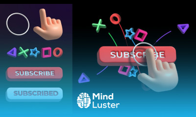 Trendy 3D Animated YouTube Subscribe Button in After Effects