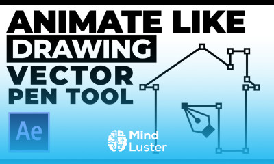 Animate like Drawing Vector Pen Tool in After Effects Tutorial