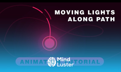 Learn After Effects Tutorial Animate Light Along a Path Custom Path ...