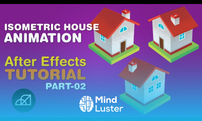 How to Create Isometric House Animation Adobe After Effects Tutorial No Third Party Plugin