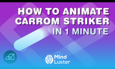 Caroom Striker Animation in Less Than 1 Minute After Effects Tutorials No Third Party Plugin
