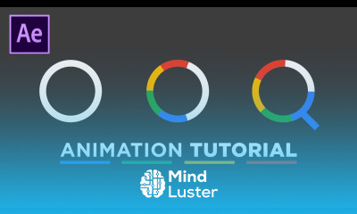 Google Search Icon Animation in After Effects Tutorial