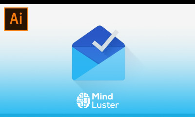 How to Create Inbox by Gmail Icon in Adobe Illustrator Tutorial