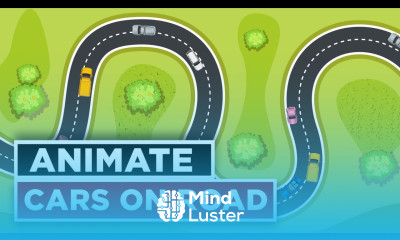 Animate Cars on Road Along a Custom Path After Effects CC 2018 Tutorial