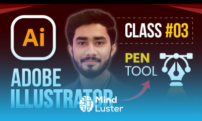 Pen tool Illustrator Tutorial for Beginners Class 3