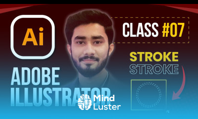 Mastering the Stroke Tool in Adobe Illustrator Class 7 Tutorial