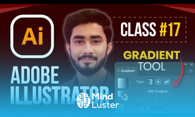 Mastering Gradient Tool in Adobe Illustrator Class 17