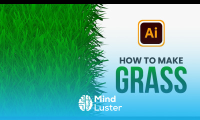How to create GRASS in illustrator Illustrator Tutorial
