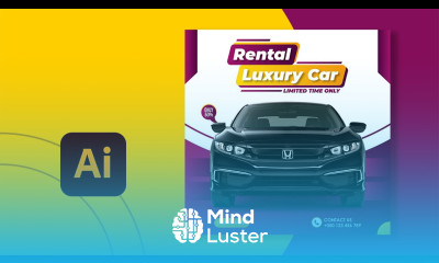 Illustrator Tutorial Professional Car Flyer Design