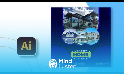 Illustrator Tutorial Designing Professional Real Estate Poster Flyer