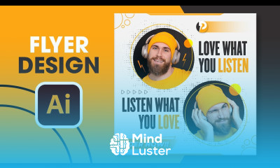 How to make Social media post design in illustrator